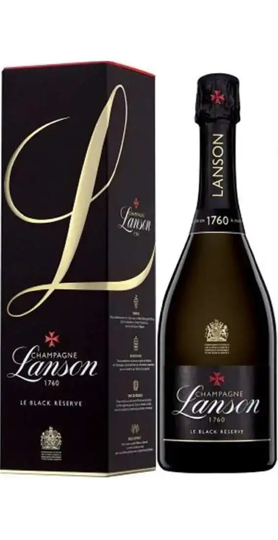 Champagne Le Black Reserve Boxed lanson