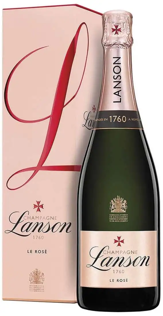 Champagne Le Rosé Creation Boxed lanson