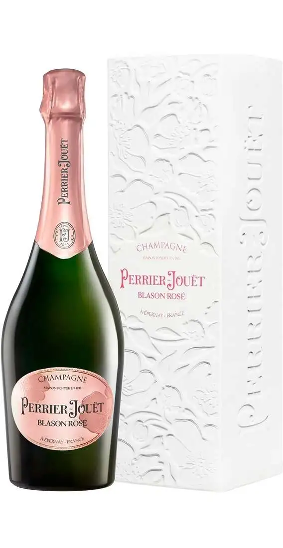 Champagner BLASON ROSÉ verpackt Perrier-Jouet