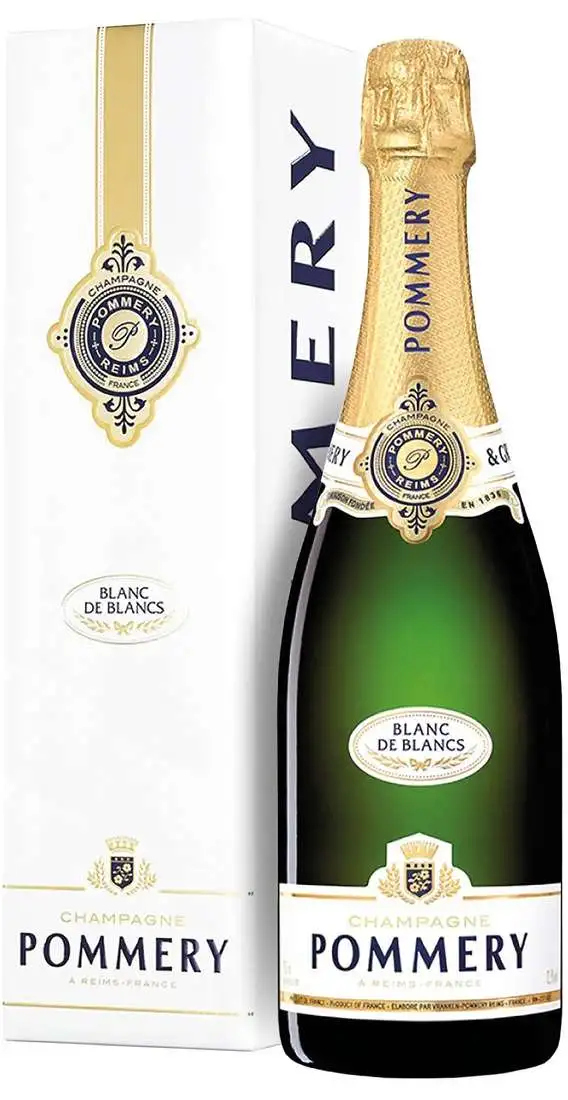 Champagner Brut Blanc de Blancs AOC Apanage im Karton POMMERY
