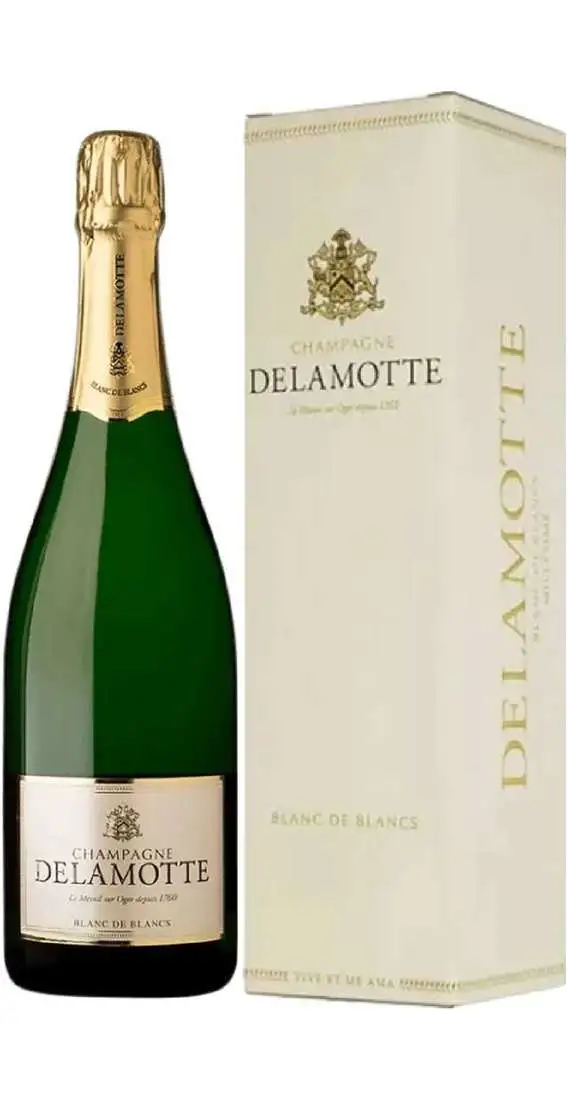 Champagner Brut Blanc de Blancs, verpackt DELAMOTTE