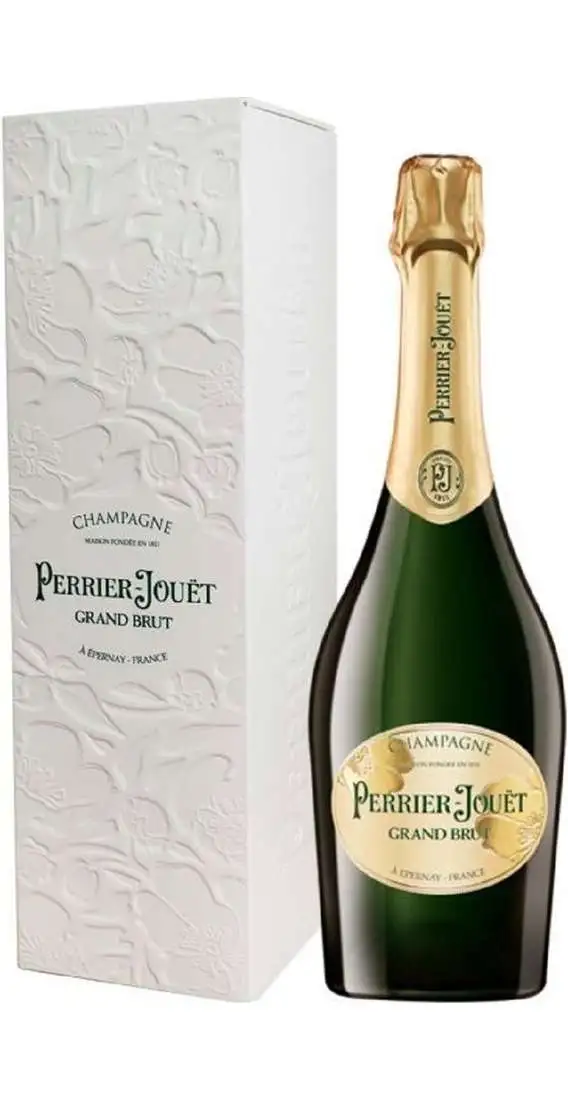 Champagner Grand Brut verpackt Perrier-Jouet