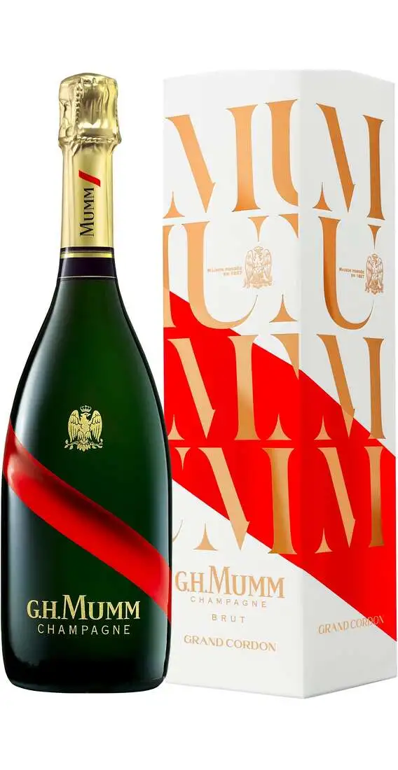 Champagner Grand Cordon Brut verpackt G.H MUMM