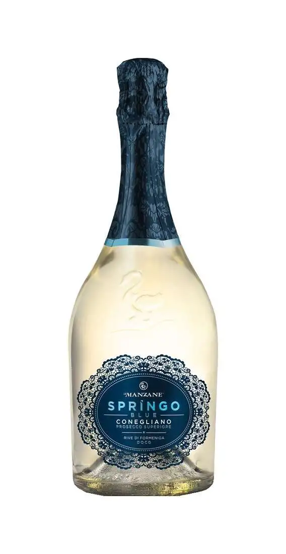 Conegliano Prosecco Superiore Rive di Formeniga Extra Brut DOCG SPRINGO BLUE LE MANZANE