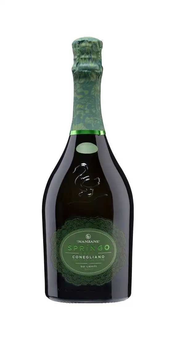 Conegliano Prosecco Superiore Sui Lieviti Brut Nature DOCG SPRINGO GREEN LE MANZANE