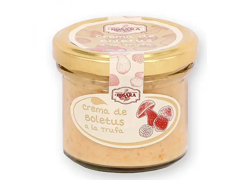 Crema de Boletus a la Trufa Rosara 125ml.