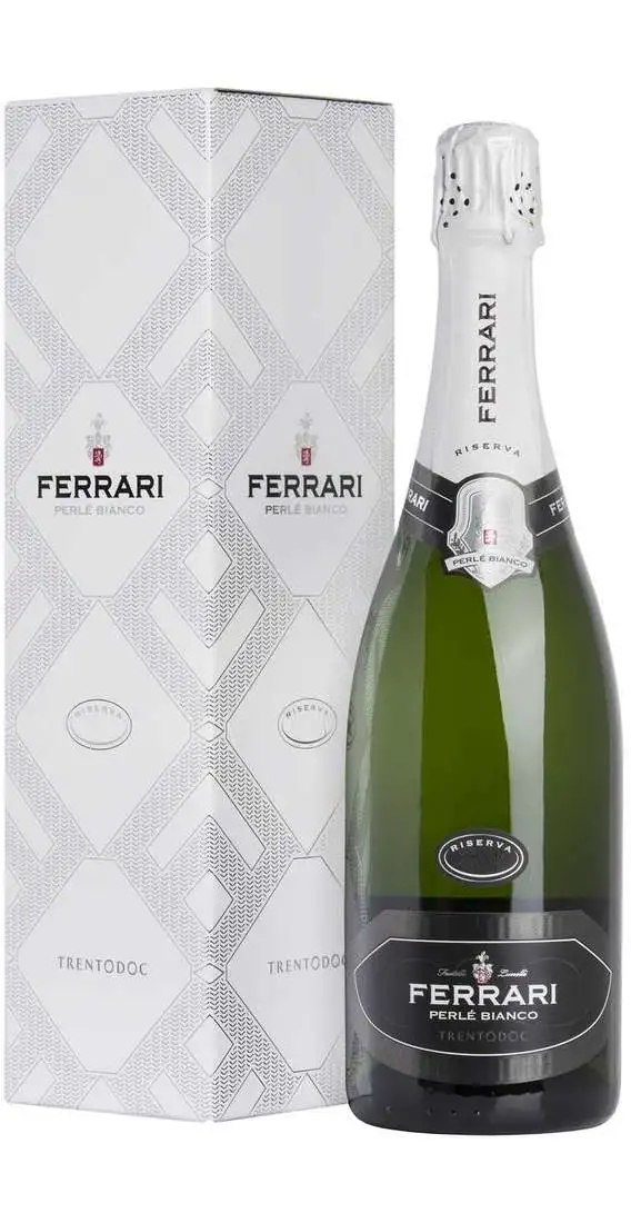 Ferrari Perlé Bianco „Riserva“ DOC, verpackt Ferrari