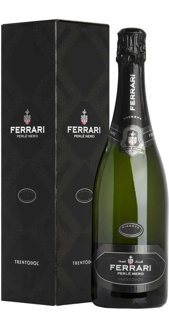 Ferrari Perlé Nero DOC verpackt Ferrari