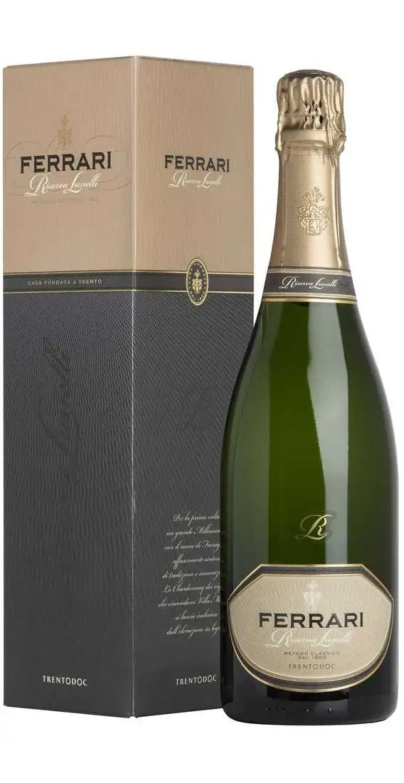 Ferrari „Riserva Lunelli“ 2015 DOC verpackt Ferrari