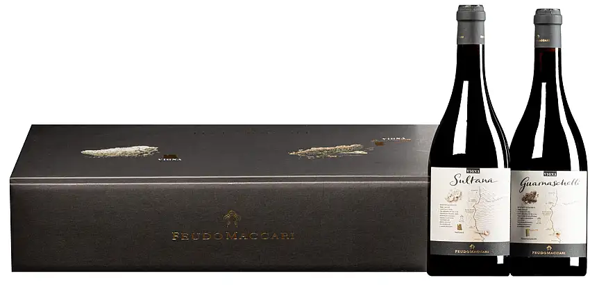 Nero d’Avola “Cru Collection” DOC 2021 (BIO) Horizontale · 6 Flaschen in Geschenkkarton