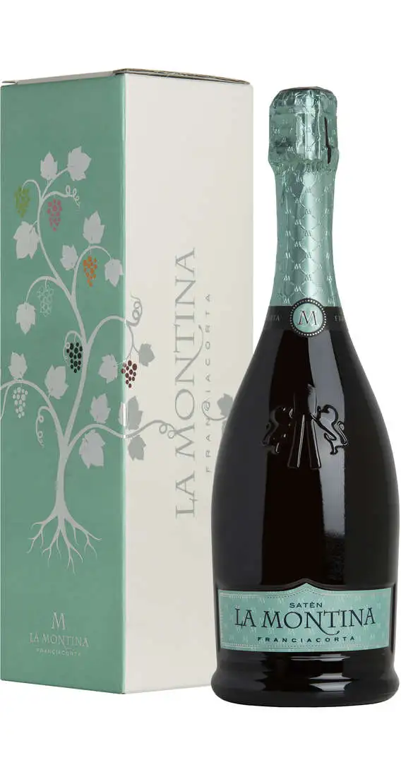Franciacorta Brut Saten verpackt LA MONTINA
