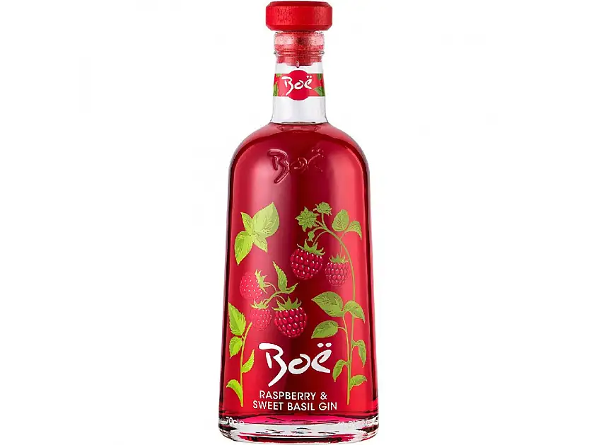 Gin Boe Raspberry & Sweet Basil