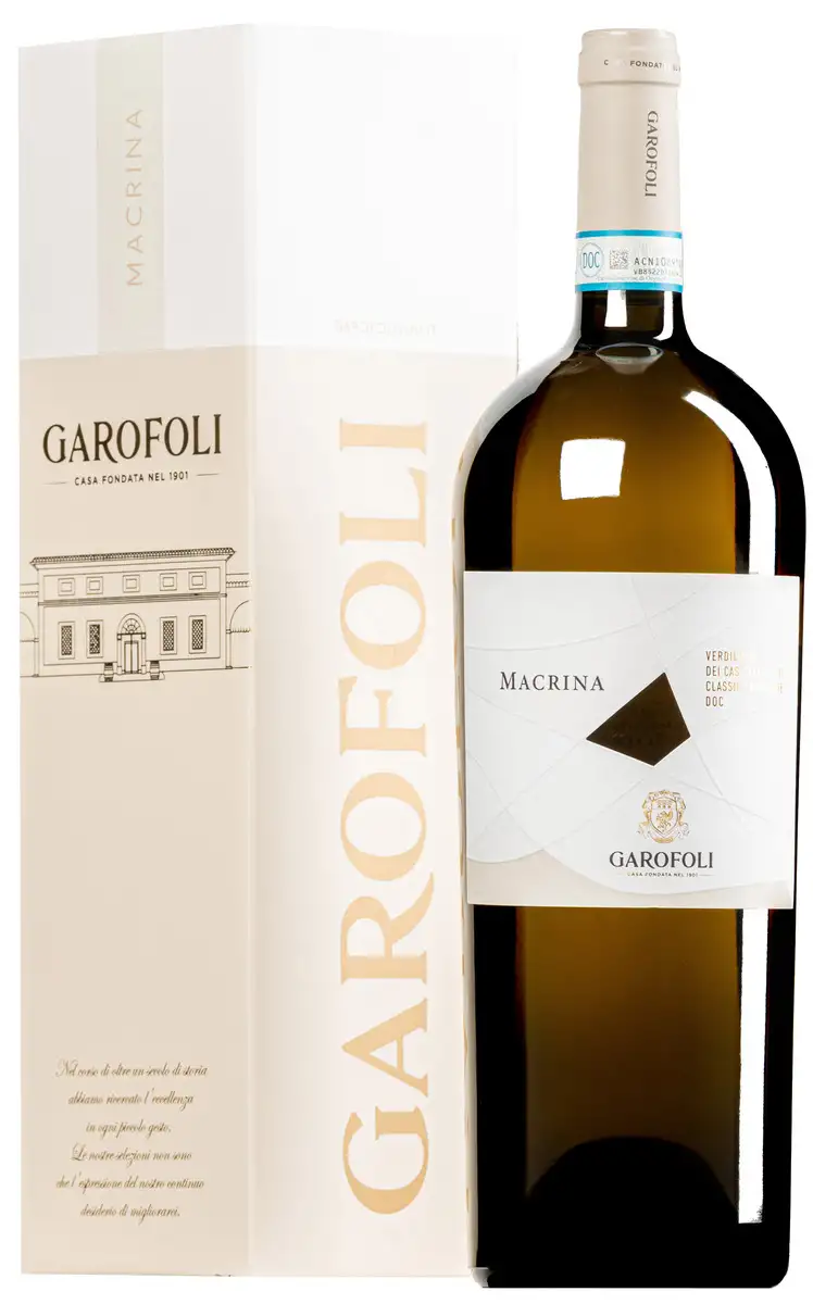 “Macrina” Verdicchio dei Castelli di Jesi Classico DOC 2024 · MAGNUM in Geschenkkarton