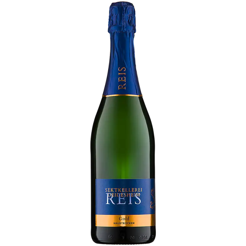 Gold Cuvée Sekt Spumante Bianco halbtrocken - Sektkellerei Deidesheim