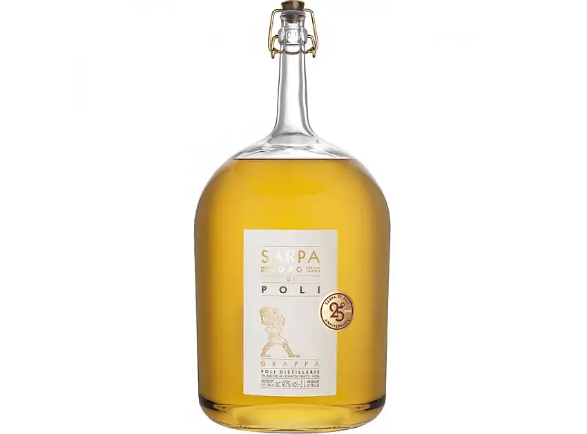 Grappa Poli Sarpa Oro Big Mama 3L