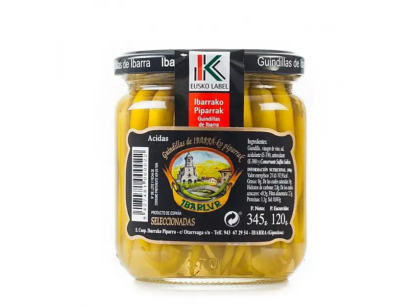 Guindilla de Ibarra Ibarlur 370 Ml.
