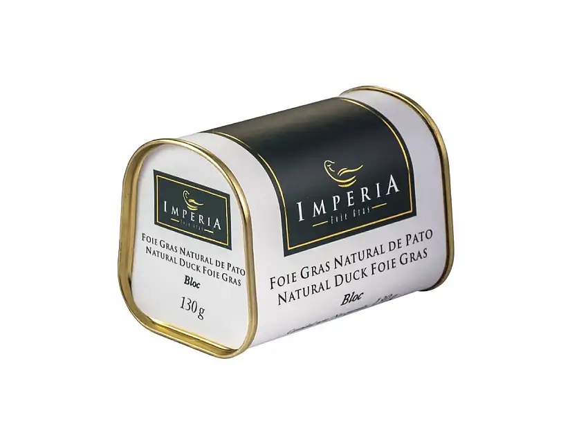 Imperia Bloc Foie de Pato Natural 130gr.