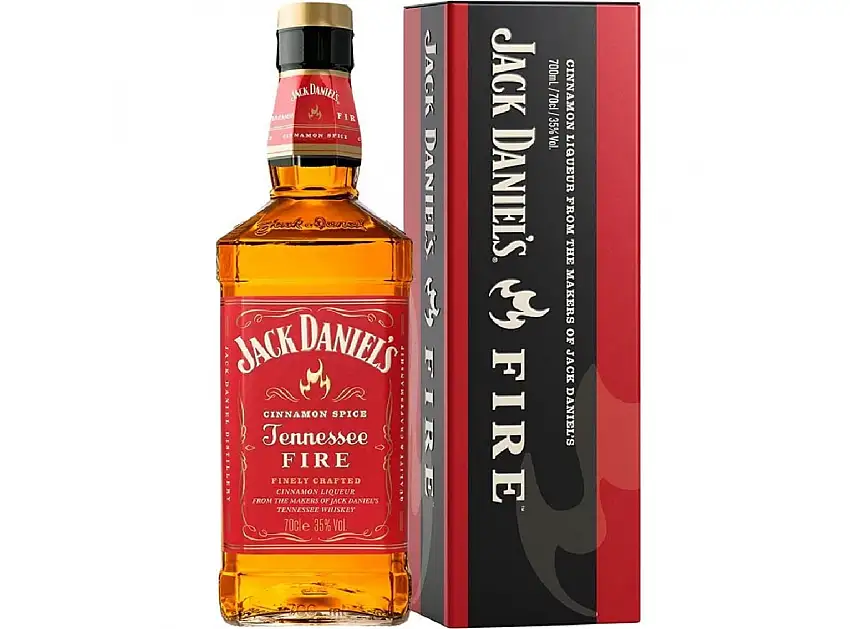 Jack Daniels Fire Estuche Metalico