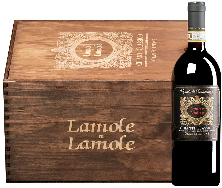 “Vigneto di Campolungo” Chianti Classico Gran Selezione DOCG 2021 (BIO) · 6 Flaschen in Original-Holzkiste