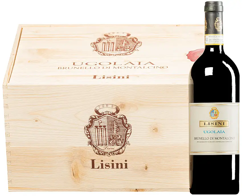 Brunello di Montalcino “Ugolaia” DOCG 2017 · 6 Flaschen in Original-Holzkiste