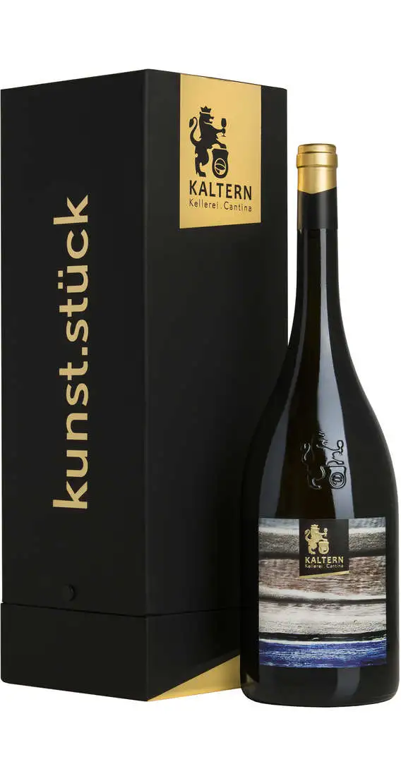 Magnum 1,5 Liter Pinot Bianco Kunst.Stuck verpackt CALDARO - KELLEREI KALTERN