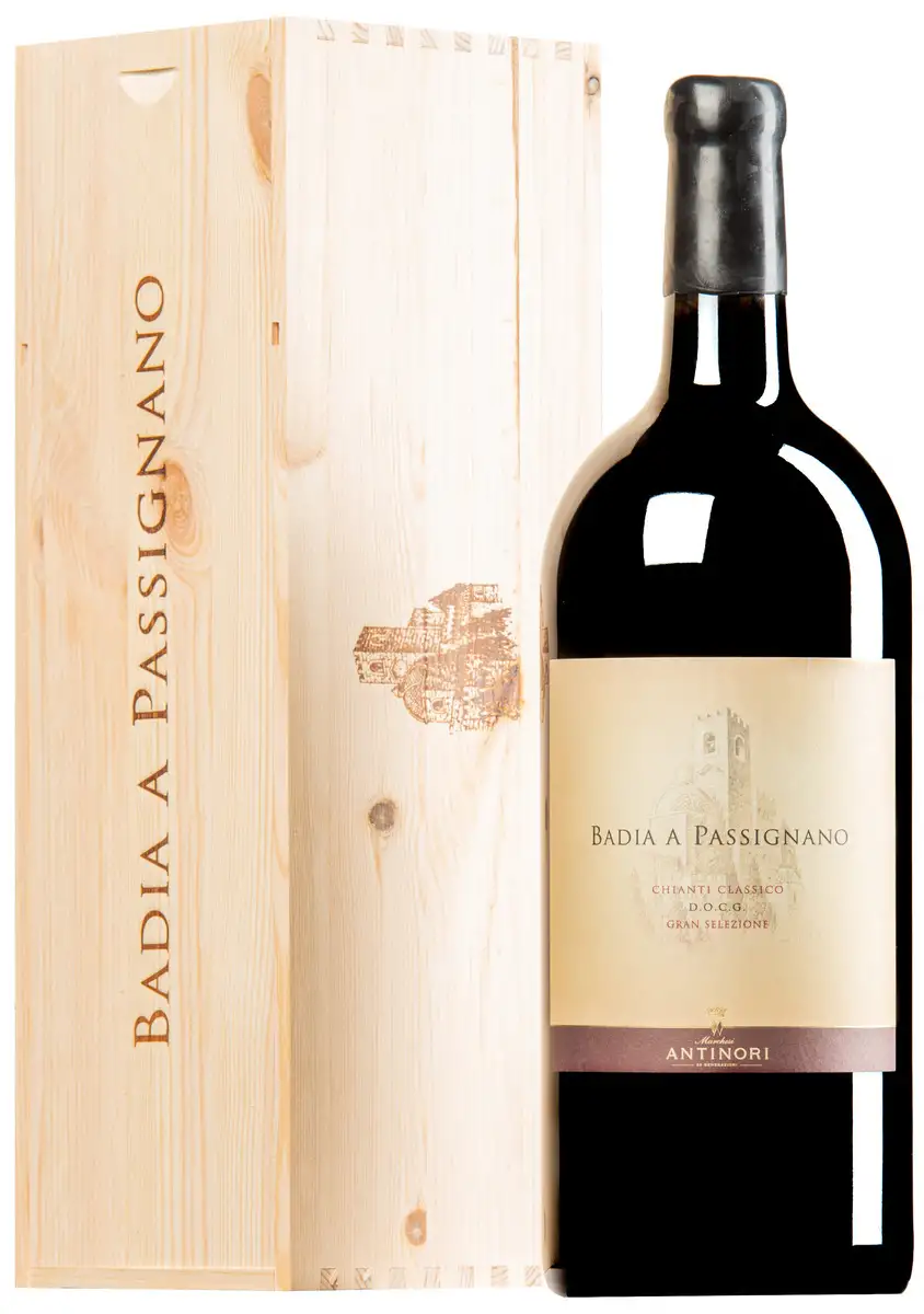 “Badia a Passignano” Chianti Classico Gran Selezione DOCG 2020 · Doppel-MAGNUM in Original-Holzkiste