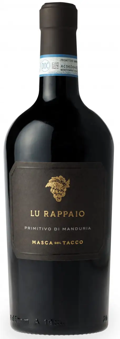 Masca del Tacco, Lu Rappaio Primitivo di Manduria, 2023