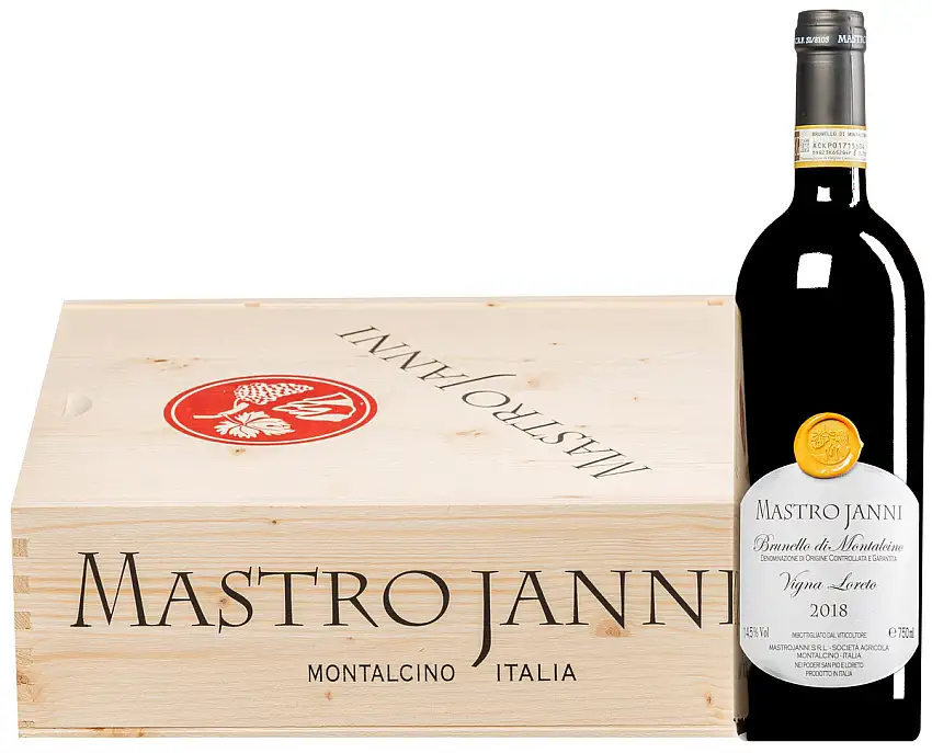 Brunello di Montalcino “Vigna Loreto” DOCG 2018 · 3 Flaschen in Original-Holzkiste