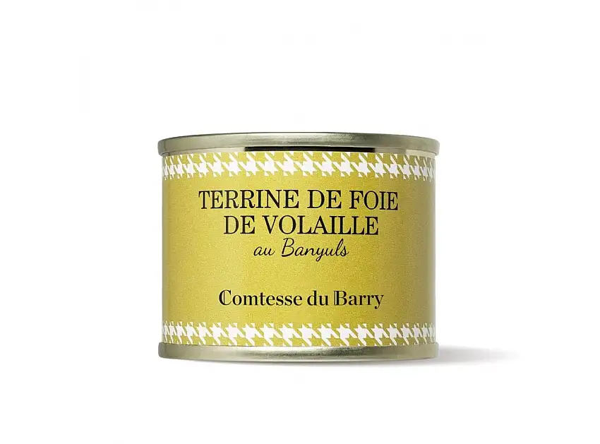 Terrine de foie de Ave al Banyuls Comtesse du Barry 70gr.