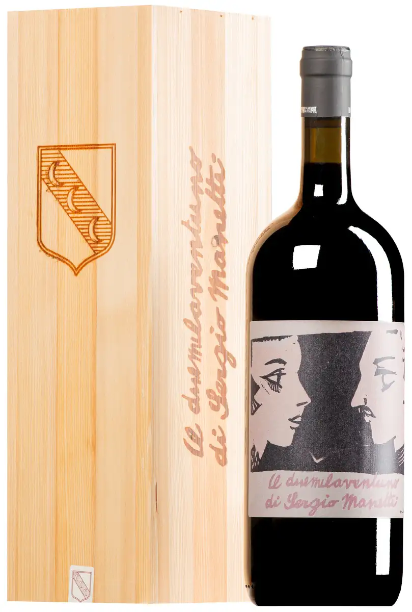 “Il Duemilaventuno di Sergio Manetti” Rosso Toscana IGT 2021 · MAGNUM in Original-Holzkiste