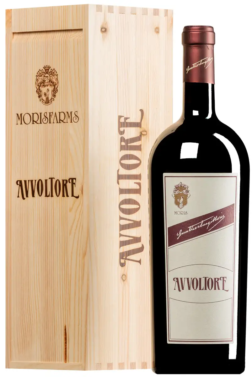 “Avvoltore” Rosso Toscana IGT 2019 · MAGNUM in Original-Holzkiste