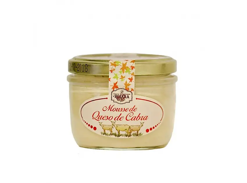 Mousse de Queso de Rulo de Cabra Rosara 125gr.