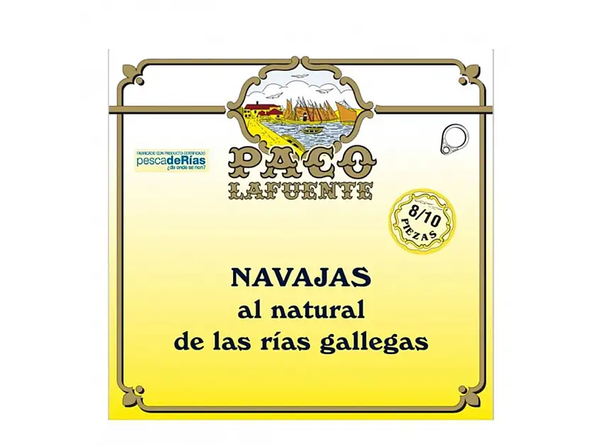 Navajas al natural Paco Lafuente 8/10