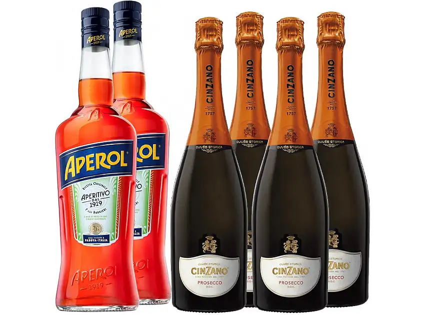 Pack 6 botellas Perfect Aperol Spritz