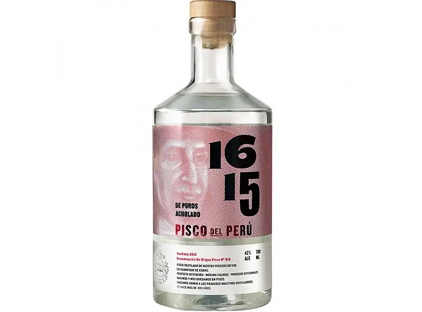 Pisco 1615 Puro Acolchado