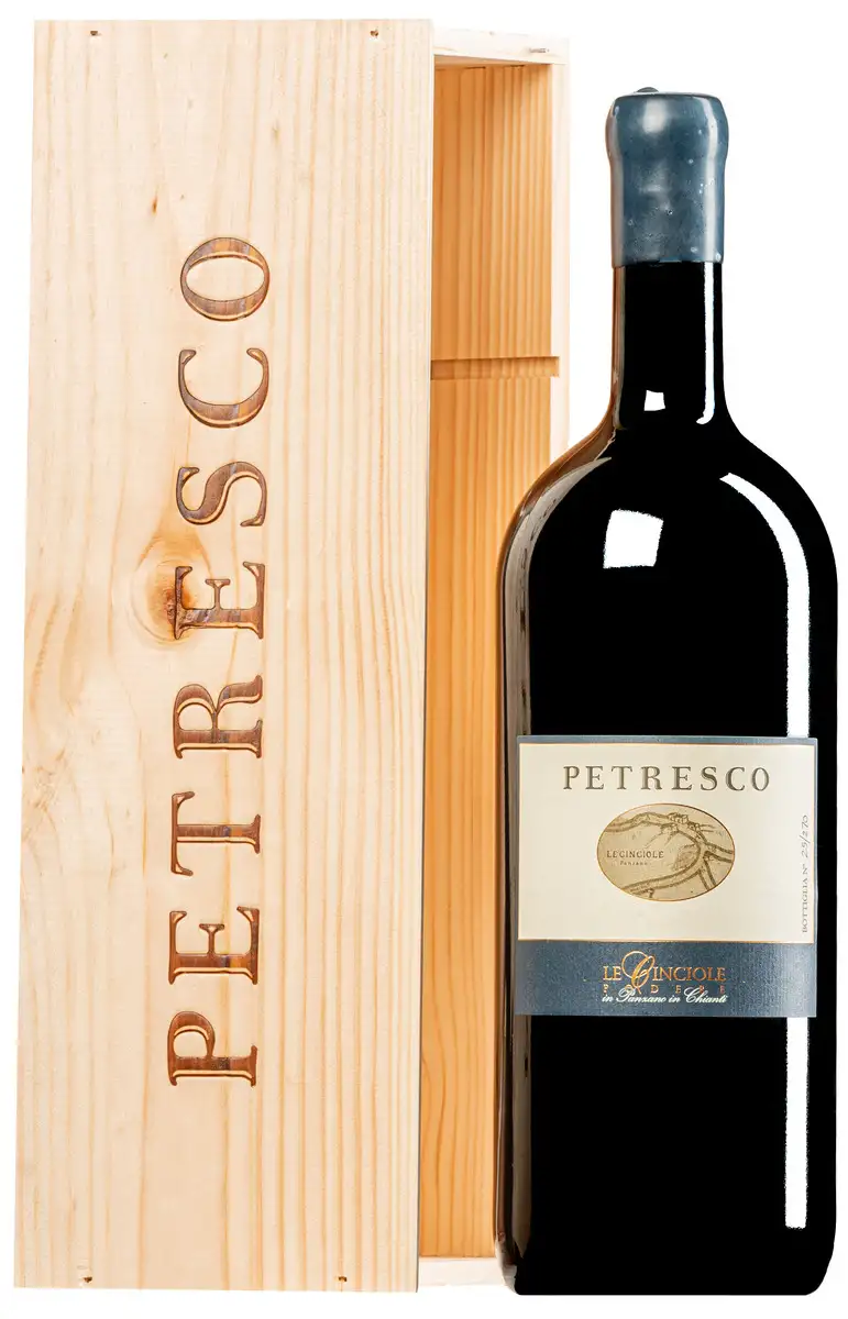 “Petresco” Rosso Colli della Toscana Centrale IGT 2019 (BIO) · MAGNUM in Original-Holzkiste
