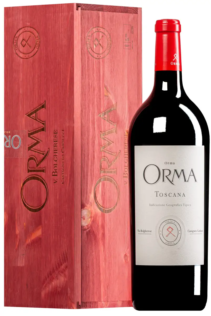 “Orma” Rosso Toscana IGT 2021 (BIO) · MAGNUM in Original-Holzkiste