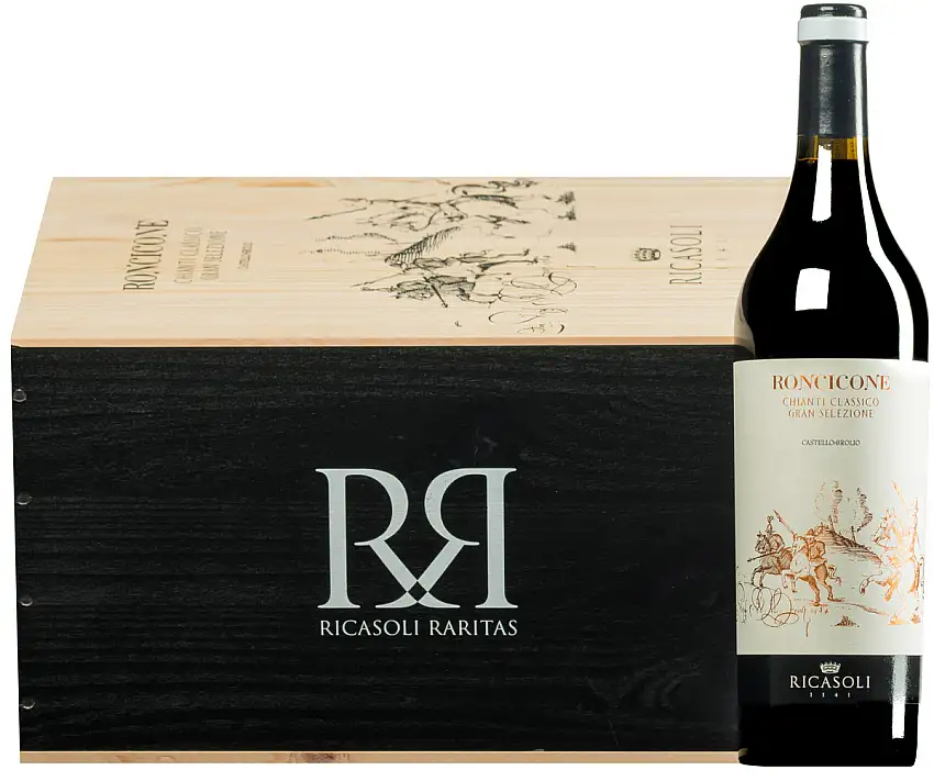 “Roncicone” Chianti Classico Gran Selezione DOCG 2020 · 6 Flaschen in Original-Holzkiste