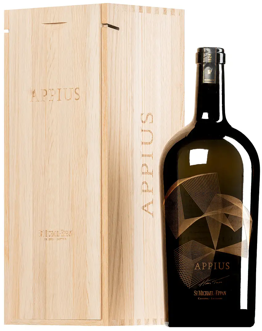 “Appius” Cuvée Weiss Alto Adige DOC 2020 · MAGNUM in Original-Holzkiste
