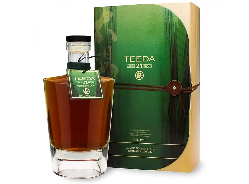Teeda Aged Japanese Rum 21 años