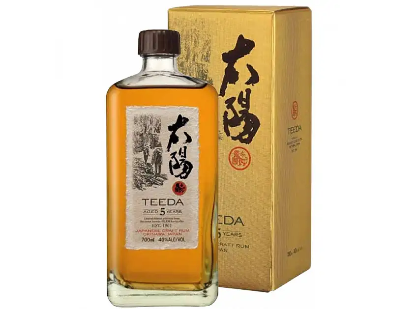 TEEDA AGED JAPANESE RUM 5 AÑOS