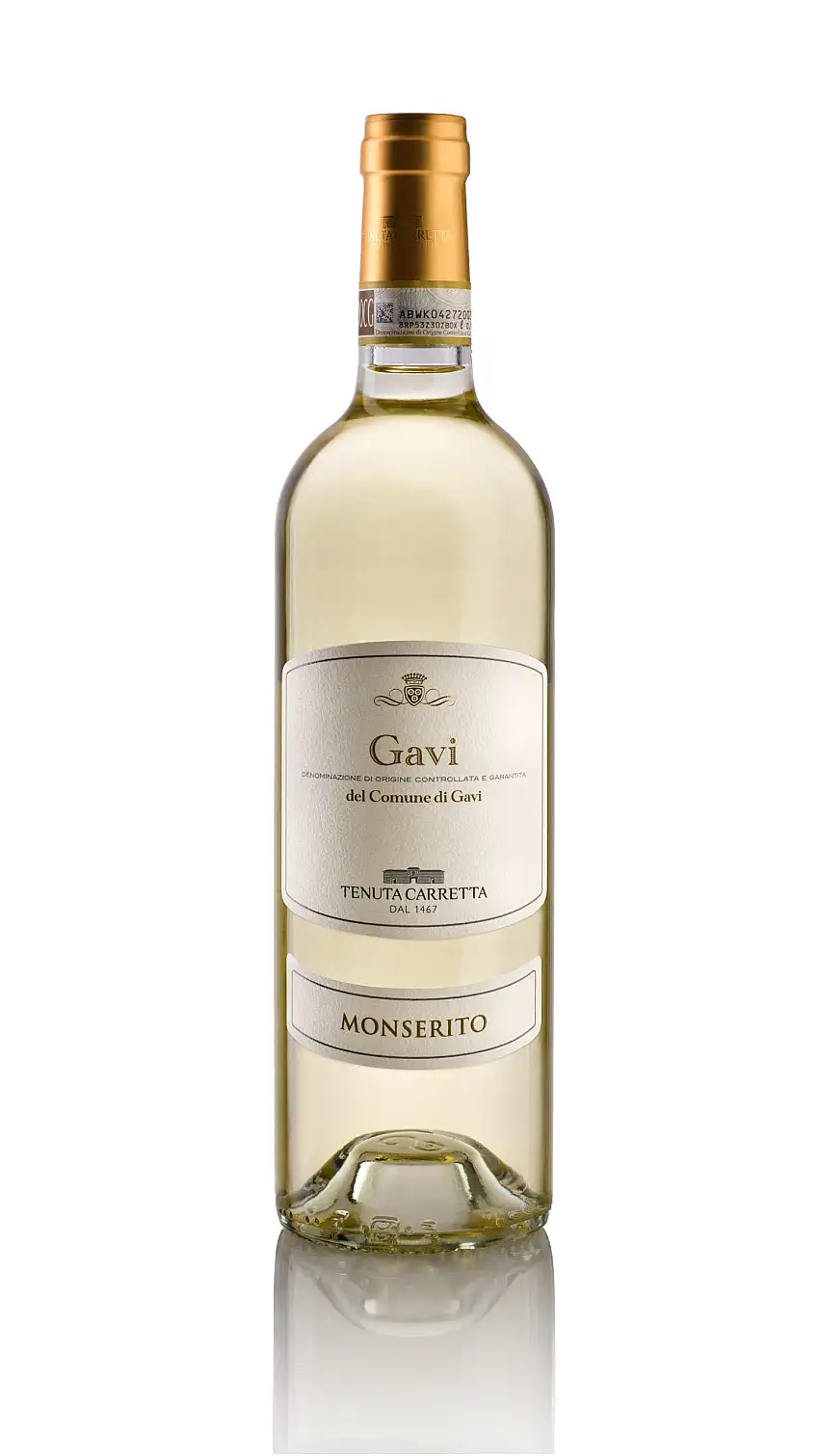 Gavi del Comune di Gavi Monserito DOCG 0.75l 12,5% - 2025 | Tenuta Carretta