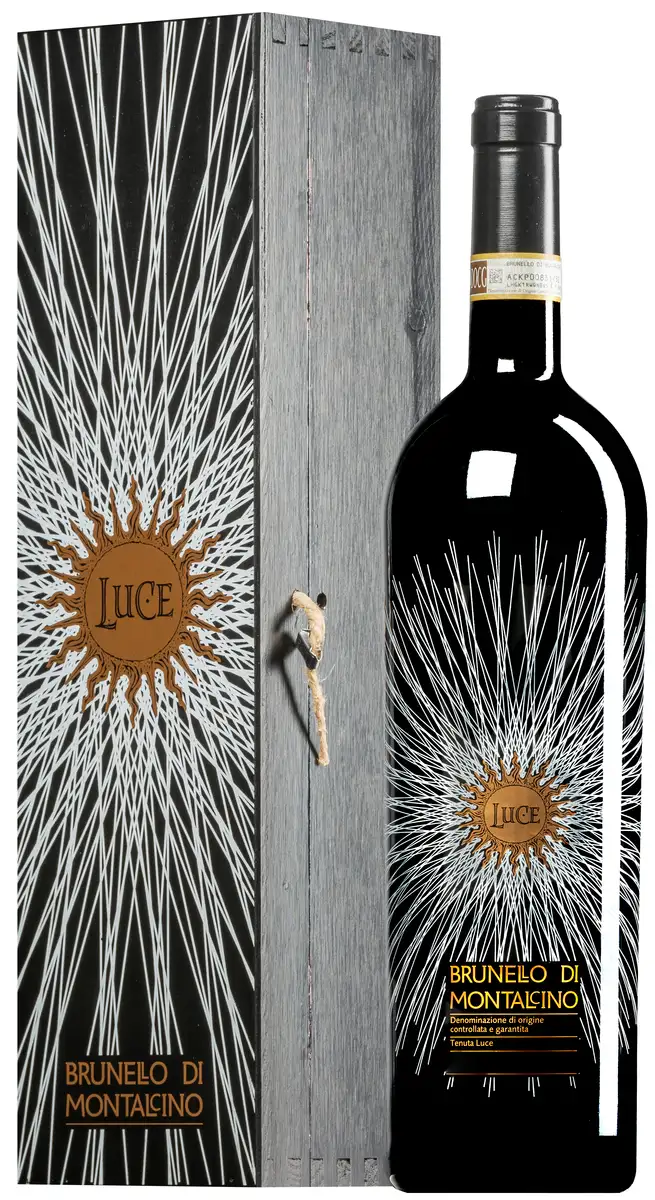 “Luce” Brunello di Montalcino DOCG 2019 · MAGNUM in Original-Holzkiste