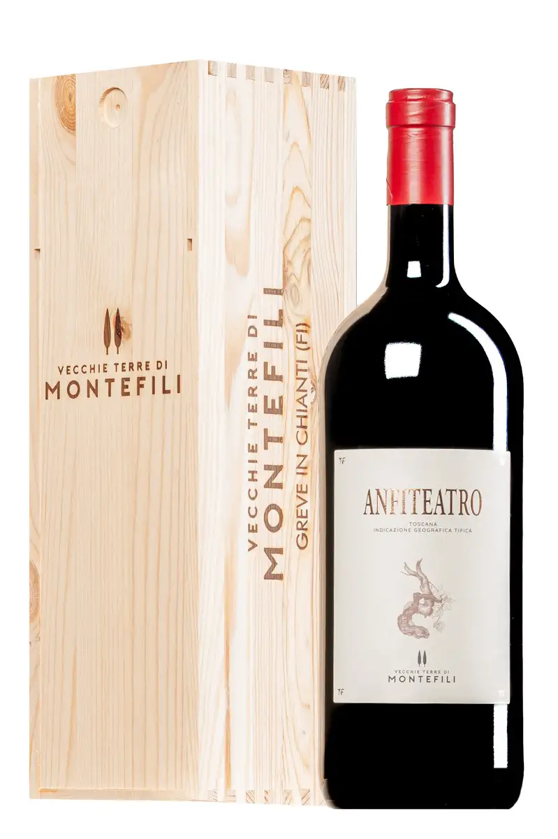 “Anfiteatro” Rosso Toscana IGT 2017 · MAGNUM in Original-Holzkiste