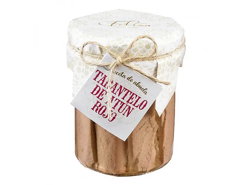 Tarantelo de Atun Rojo Felisa en tarro de cristal de 350gr.