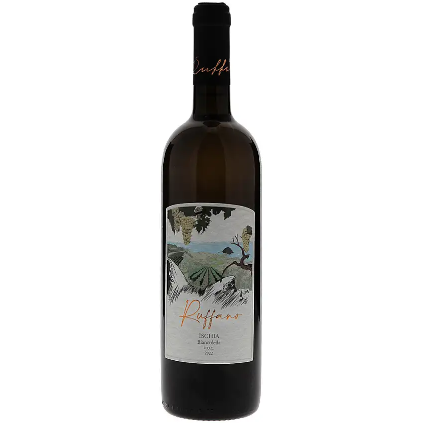 Vino Bianco Ruffano Ischia Biancolella DOC trocken - Azienda Agricola Ruffano