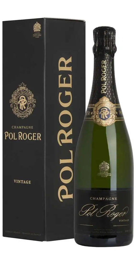 Vintage Brut Champagner 2016 verpackt Pol Roger
