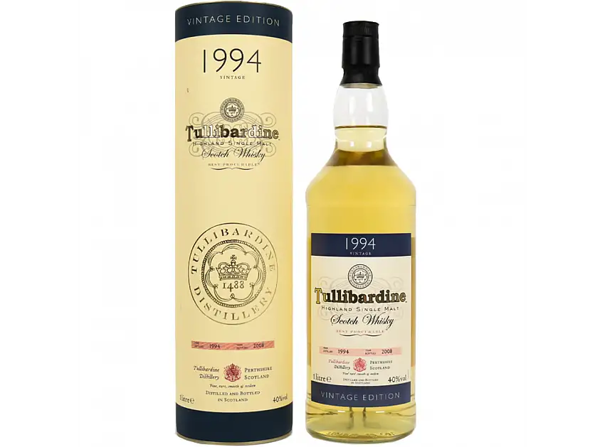 Tullibardine 1994 Single Malt Vintage Edition + Estuche