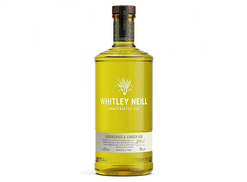 Whitley Neill Lemongrass & Ginger Gin 70cl.
