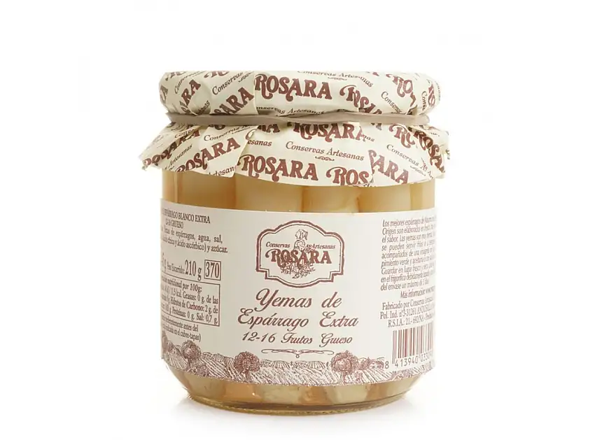 Yemas de Esparragos 12/16 Rosara 210gr.